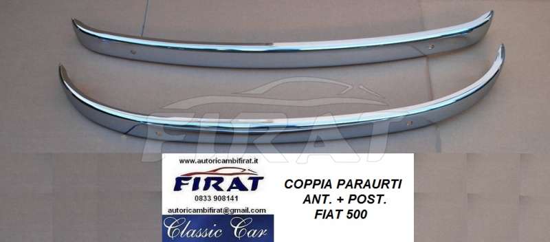 PARAURTO FIAT 500 D - F - L - R ANT. + POST.